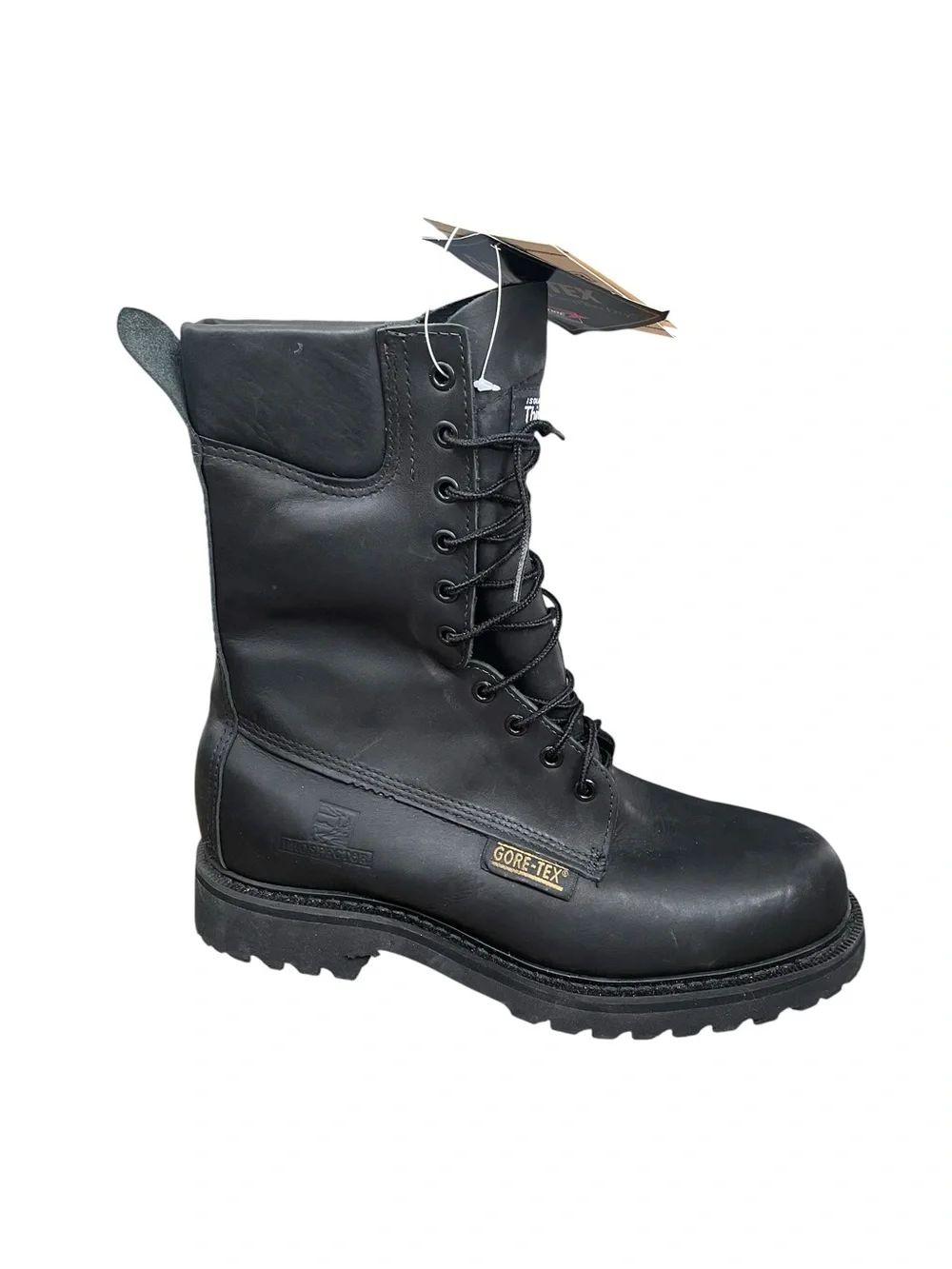 Vintage Prospector Men’s GORE-TEX Thinsulate Work & Combat Boots Black 9 EE